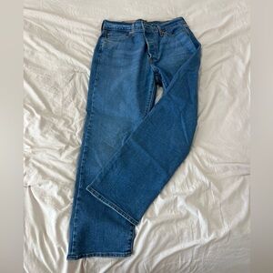 Blue Wedgie Straight Jeans